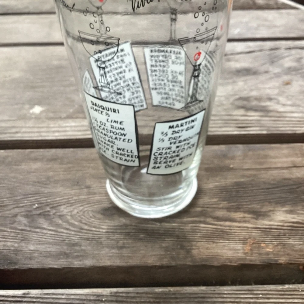 MCM Vintage Cocktail Shaker with lid